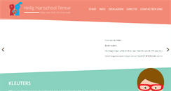 Desktop Screenshot of heiligharttemse.be
